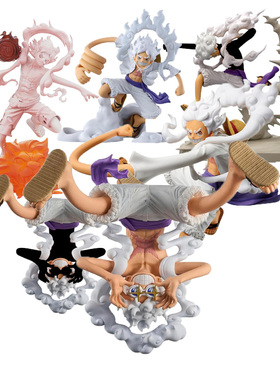 日版现货眼镜厂航海王路飞尼卡太阳神KOA笔架艺术王者景品手办