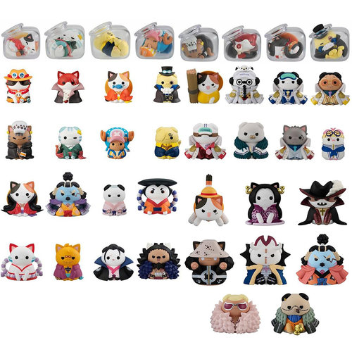 现货MH日版海贼王喵猫盒蛋