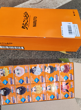 日版万代正品NARUTO-火影忍者 Rirakotto鸣人佐助卡卡西波风食玩