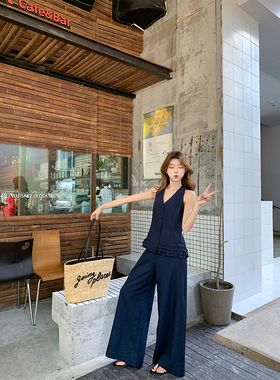 赫拉2025早秋上衣裤子两件套装新款爆款高级感春夏季薄款女装衣服