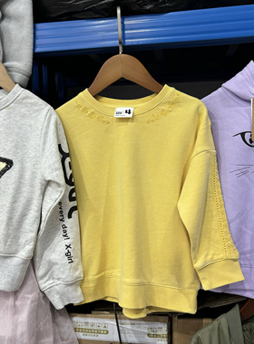 【断码清】出口外贸2-10岁男女儿童薄绒卫衣