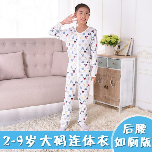 婴儿连体大码宝宝男童哈衣码睡衣