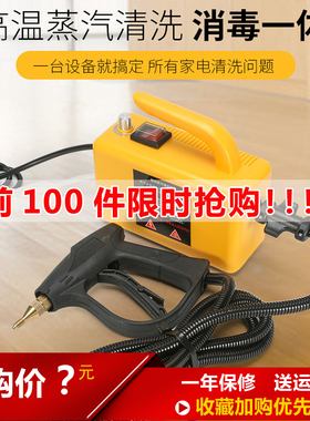 家用高温蒸汽清洁机厨房家电空调多功能油烟机高压110V消毒清洗机