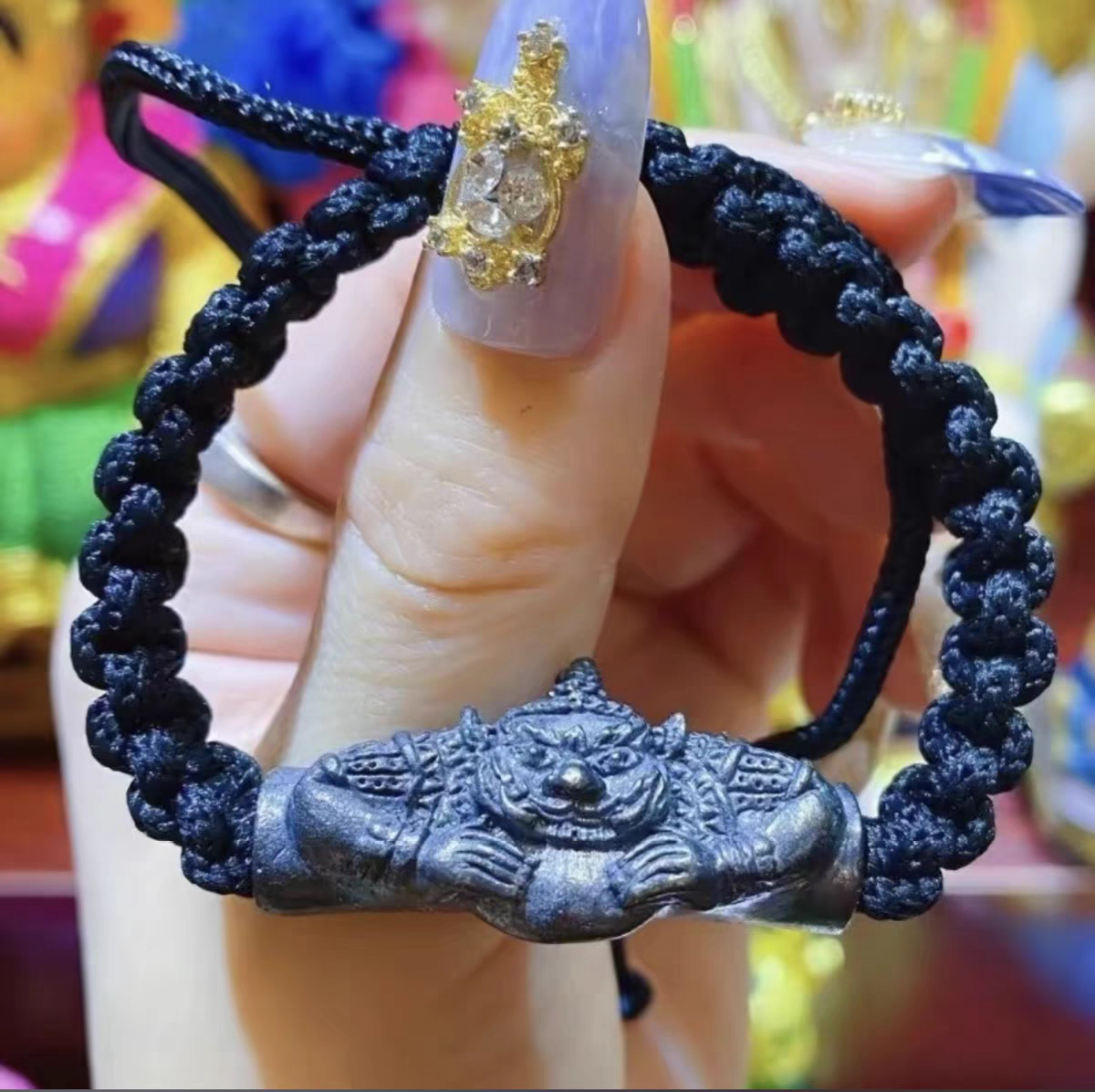 泰国佛牌真品拉胡庙椰壳手链拉胡手绳编织男女情侣正牌手链本命年