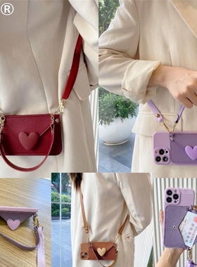 小香风适用Oneplus一加Ace3v手机壳一加Ace2斜挎背带一加9/9pro带挂绳8pro零钱包一加12/11女款全包ace2v