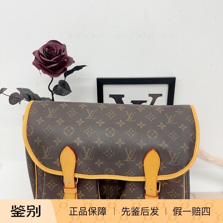 【品质中古】Lv中号剑桥 全换配皮 五金鉴定点保留原始 内里干净