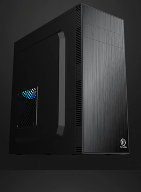 TT途腾T3台式电脑机箱带光驱位350mm长显卡商用非侧透静音ATX机箱