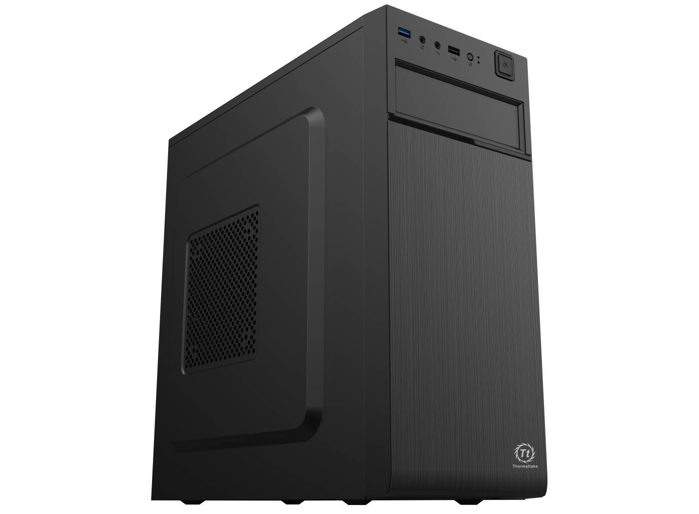 TT途腾T6台式电脑机箱带光驱位350mm长显卡商用非侧透静音ATX机箱图片