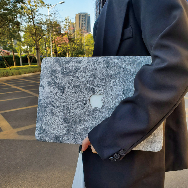 适用于2026新款苹果电脑保护壳macbookNeo保护套macbook14寸air13外壳pro16笔记本M5M3M2创意13.3壳mac15英寸