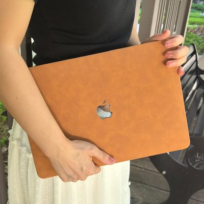 macbook保护壳顶部贴皮+底壳透明