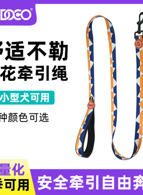 DOCO® 印花潮牌牵引小型中大型犬泰迪金毛外出遛狗狗绳宠物用品