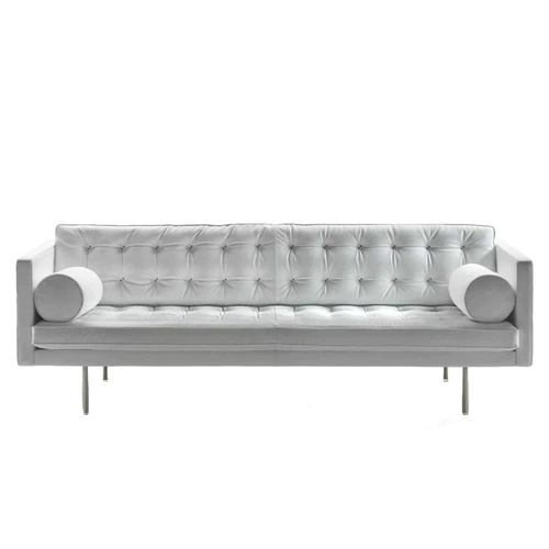 Медуо/простой и современный кожаный диван магистральный диван маленькая квартира гостиная в прямом разряде с двойным положением