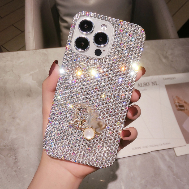 三星S23ultra满小钻手机壳note10+网红全包女款S22保护套适用A54奢华防摔S20FE日韩软硅胶s9plus高档闪S8新潮