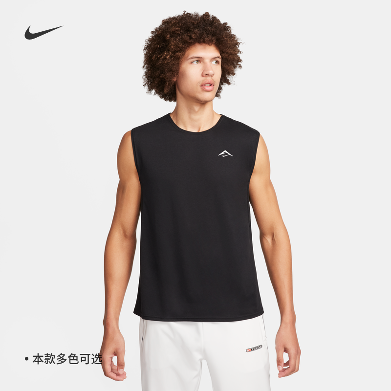 Nike耐克男速干无袖跑步上衣