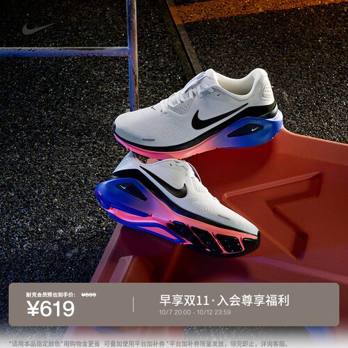 Nike耐克稳程缓震男子专业跑步鞋