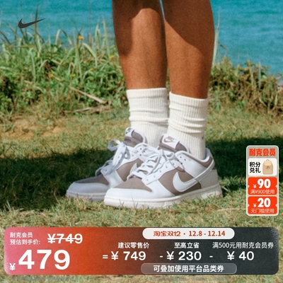 Nike耐克Dunk胶底男子运动鞋板鞋