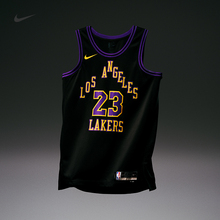 Nike耐克官方洛杉矶湖人队NBA男子速干球衣夏季条纹舒适DX8506