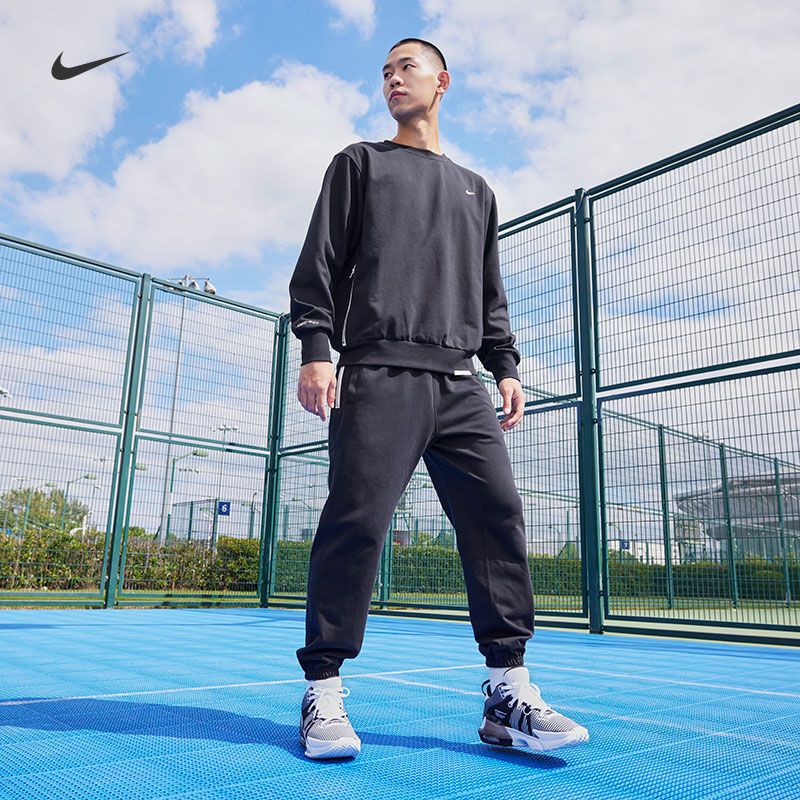 Nike耐克速干圆领男篮球上衣卫衣