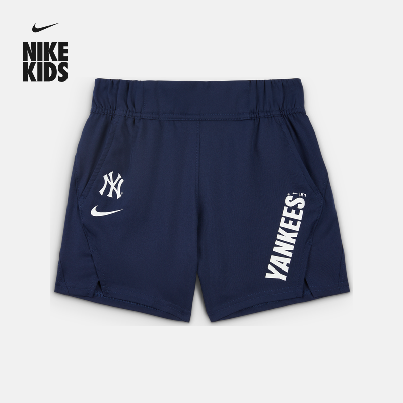 Nike耐克纽约洋基队MLB幼童短裤
