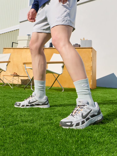 Nike, демисезонные ретро светоотражающие комфортные кроссовки с амортизацией