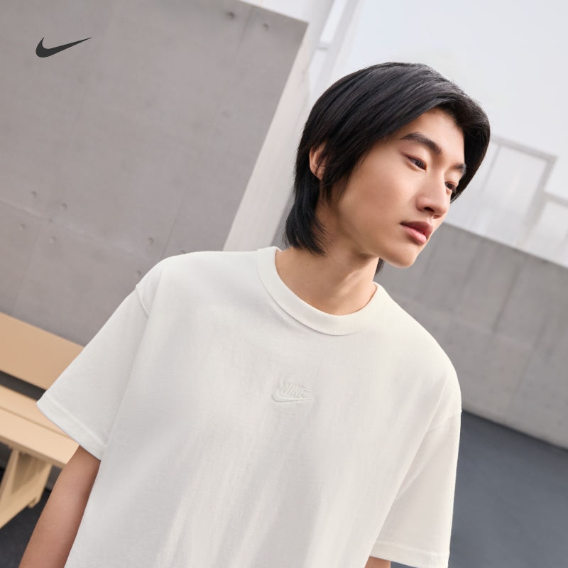 Nike耐克舒适宽松纯棉休闲男T恤