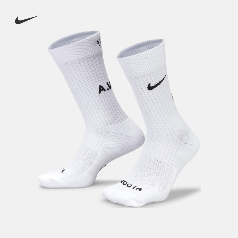 Nike耐克缓震经典中筒运动袜3双