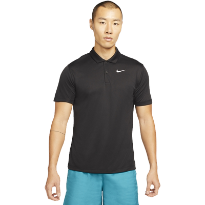 Nike耐克速干男短袖网球翻领T恤