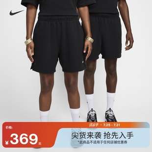 针织休闲柔软拉链口袋FQ0408 运动裤 Nike耐克官方男子加绒短裤 秋季