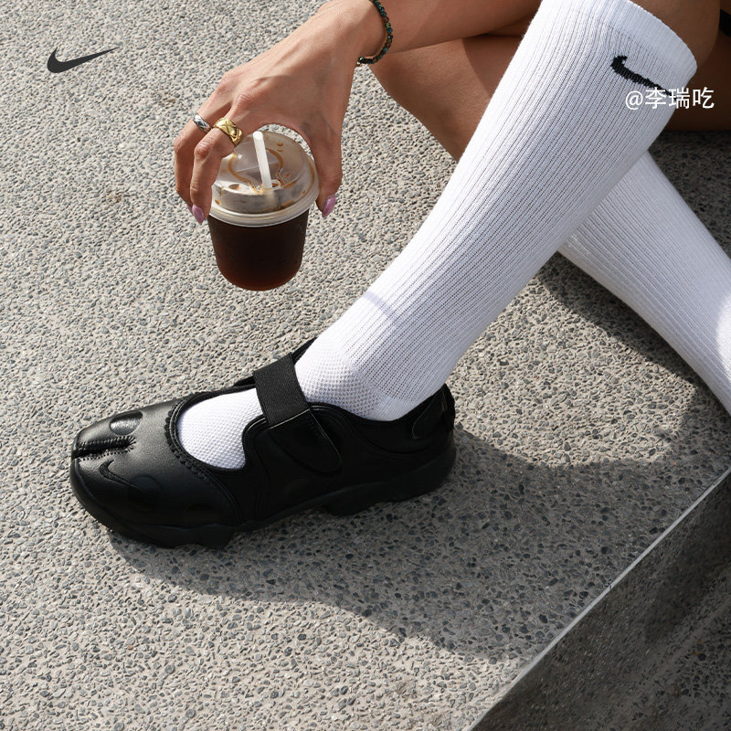 耐克女子波点分趾忍者鞋夏季新款缓震运动鞋NIKE AIR RIFT IR1226