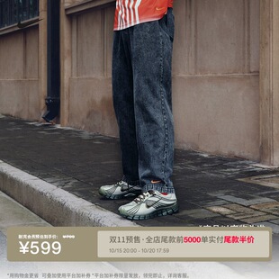 耐克陈昊森同款男子宽松直筒牛仔裤冬季新款纯棉休闲NIKE IR8190