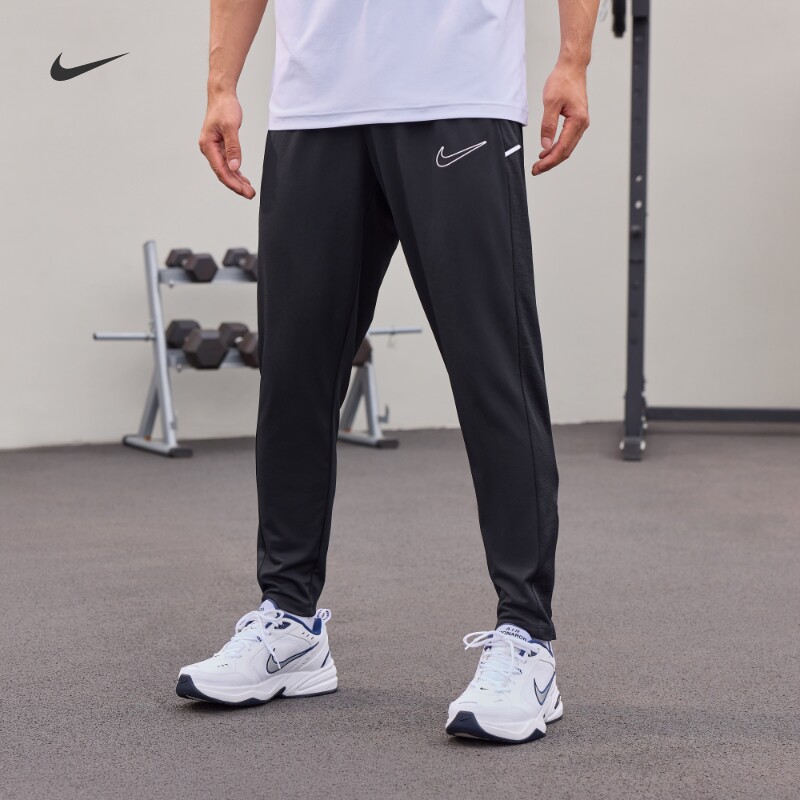 耐克定制男子训练足球长裤夏季透气速干运动裤NIKE IB8744