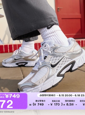 耐克女子轻便运动鞋夏透气复古跑鞋风反光装饰NIKE V5 RNR HQ7901