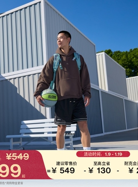 耐克篮球小标系列男子户外套头连帽衫春季NIKE THERMA-FIT IM5919