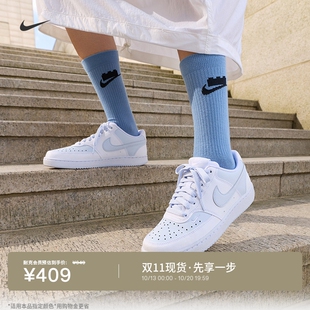 耐克女子平底运动鞋秋冬低帮板鞋NIKE COURT VISION LOW FV9952