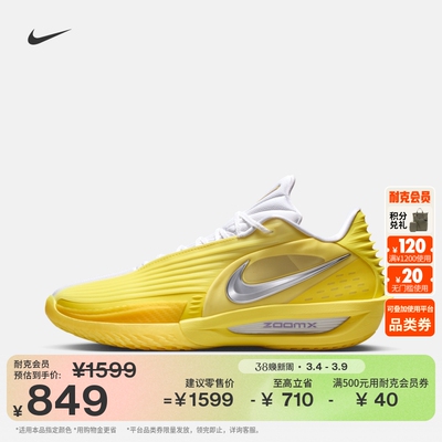 Nike耐克情侣抗扭男女实战篮球鞋