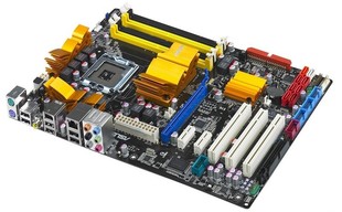 新 PLUS P45 8相供电775 PRO DDR2全固态主板 ASUS华硕P5Q