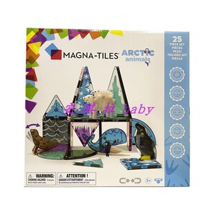 现货Bluey Heeler布鲁伊立体磁力片 Magna Tiles磁力拼搭积木玩具