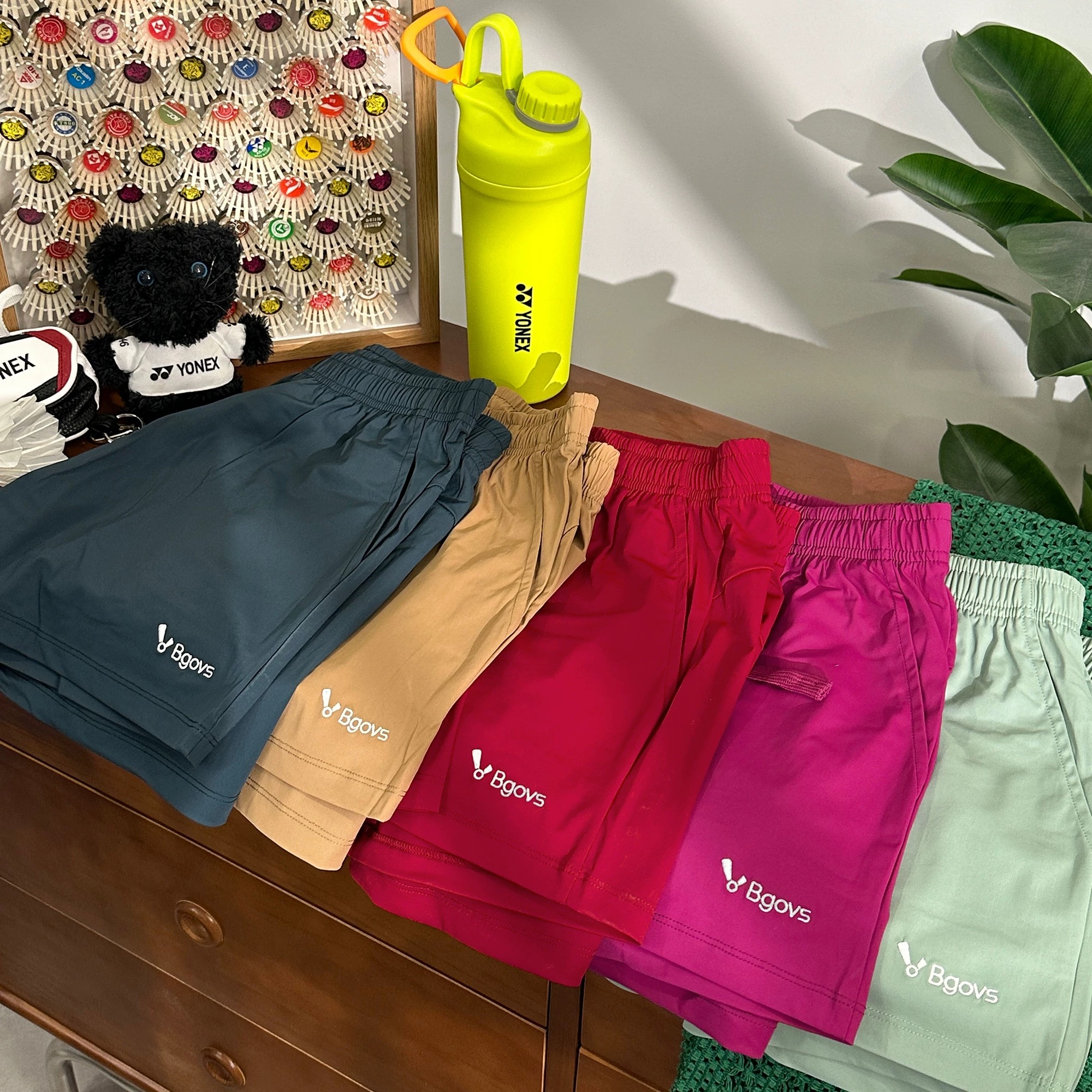 韩国BGOVS羽毛球服速干吸汗五色