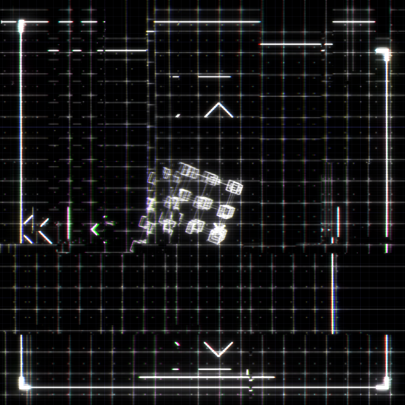 Touchdesigner音画互动声音可视化故障新媒体数字艺术工程源文件