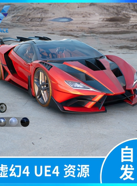 ue5虚幻5 Car Configurator Template汽车跑车可视化配置模板蓝图