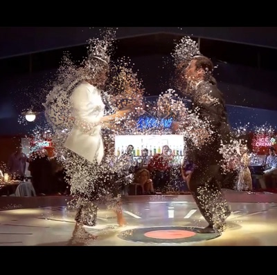 Touchdesigner粒子互动特效人影交互新媒体艺术kinect工程源文件