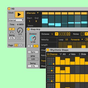 Ableton live Sequencers Max For Live音序器音源音乐制作预设包
