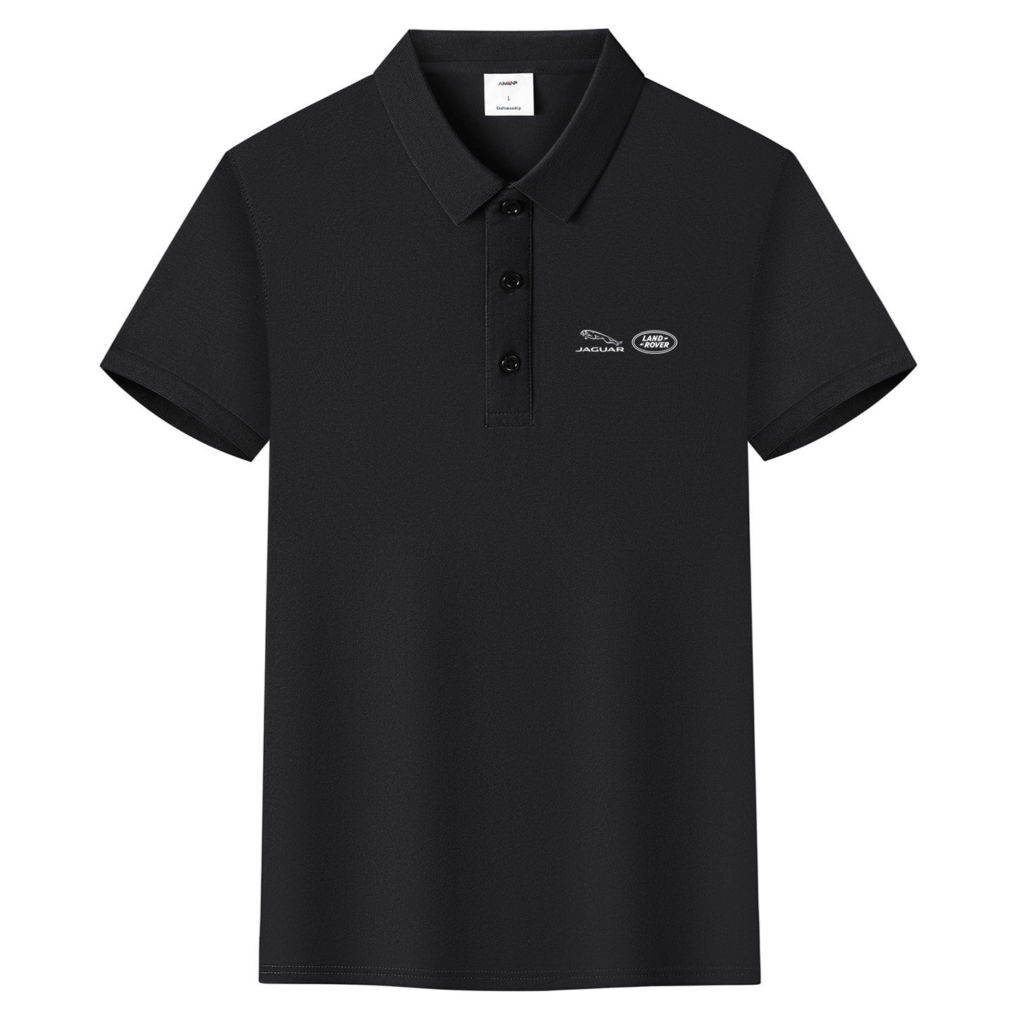 夏路虎捷豹工作服短袖Polo衫定制