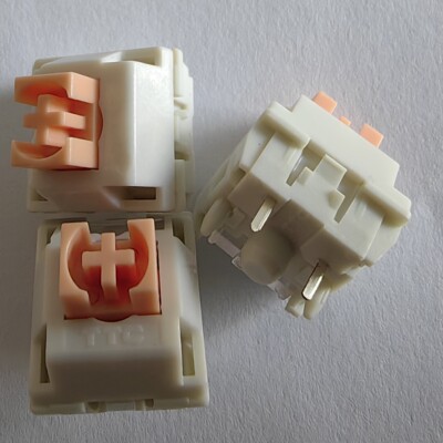 TTC定制圣熊猫V2段落茶轴机械键盘熊猫轴三色新款导光柱