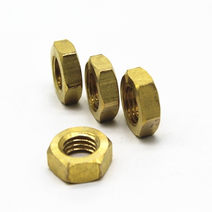 黄铜薄螺母GB54  M8/M10/M12/M14/M16/M18/M20/M22/M24/M27/M30