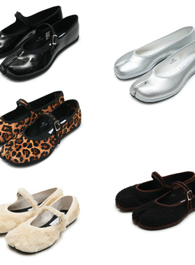 现货Drogheria Crivellini tabi 意大利手工制女玛丽珍平底分趾鞋