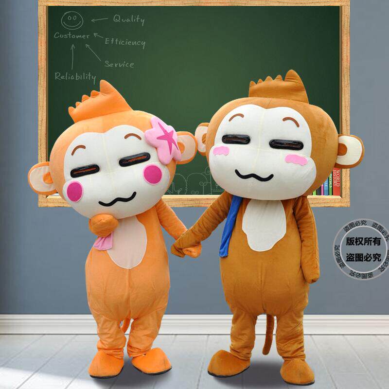 卡通服装悠嘻猴嘻哈猴子行走道具玩偶衣服公仔服活动表演动漫