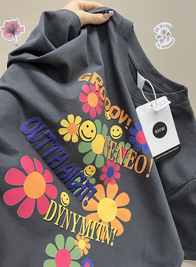 多巴胺单品推荐~夏季纯棉短袖t恤女装大码宽松半袖体恤上衣ins潮