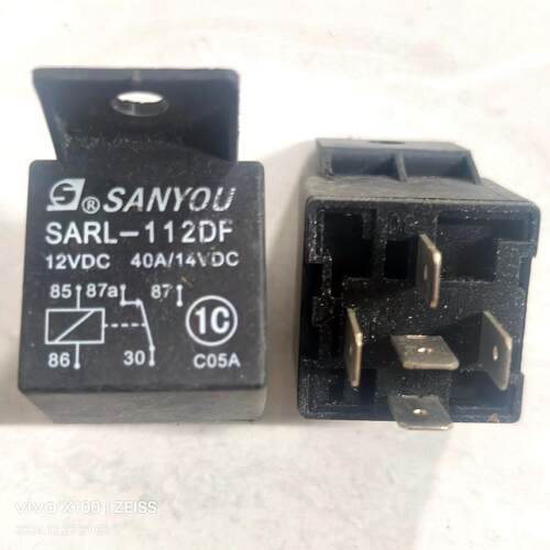 SARL-112DF 124DF 40A 12 24VDC 5脚 原装SANYOU三友继电器