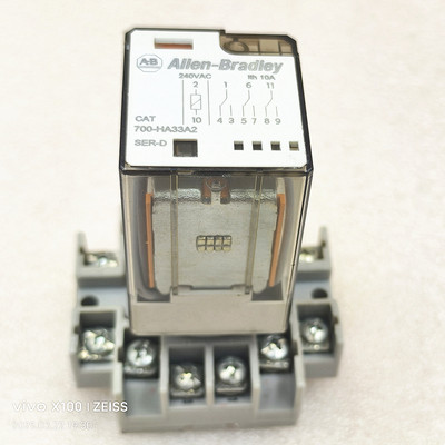 CAT 700-HA33A2 240VAC 原装正品AB/罗克韦尔继电器 CAT 700HN126